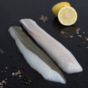 Kabeljauwloins met en zonder huid