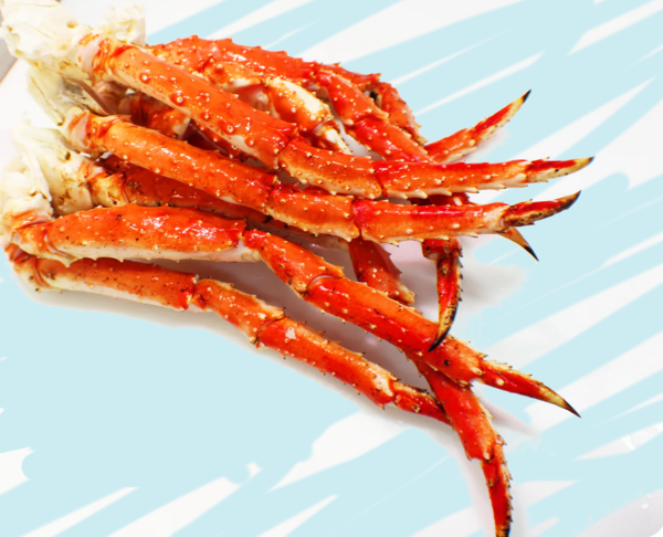 Krabpoten (King crab legs)